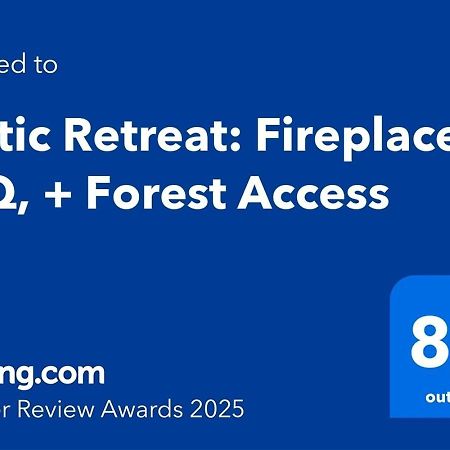 Rustic Retreat: Fireplace, Bbq, + Forest Access Бург-Гамстеде Екстер'єр фото